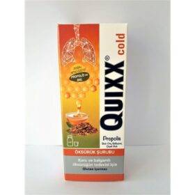 Quixx Cold Propolis Şurubu 120 ml: شراب السعال مع العسل و البروبوليس لعلاج فعال للسعال الجاف والبلغم