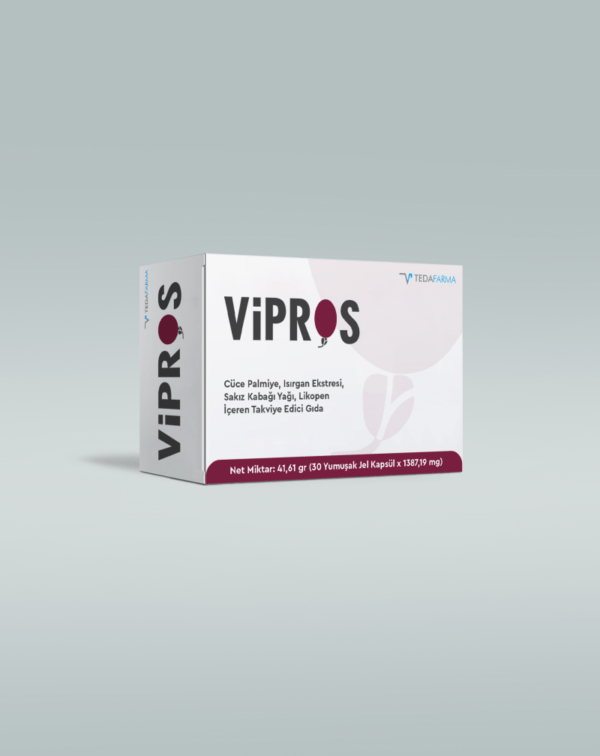 Vipros 30 كبسولة هلامية ناعمة: دعم صحتك العامة مع مزيج قوي من العناصر الغذائية!