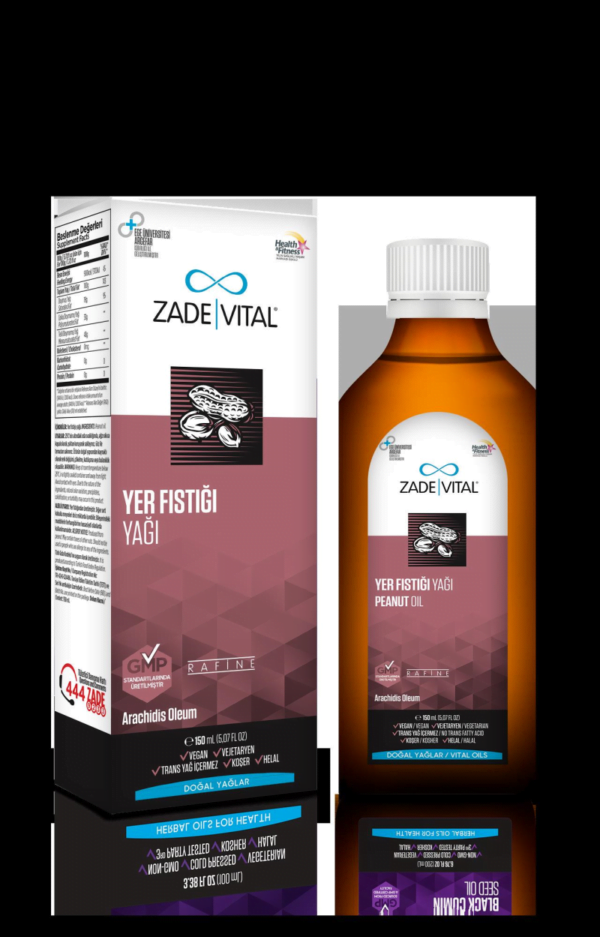 زيت الفستق السوداني الطبيعي 100% من Zade Vital - 150 مل: غني بالفوائد الصحية