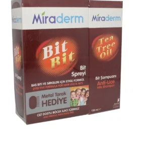 Miraderm Bit Şampuanı ve Spreyi Set: علاج فعال للقمل والصئران