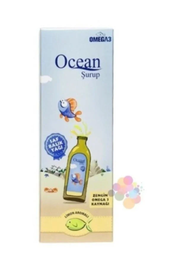 دع أطفالك يحبون تناول زيت السمك: Ocean Omega 3 شراب زيت السمك بنكهة البرتقال 150 مل