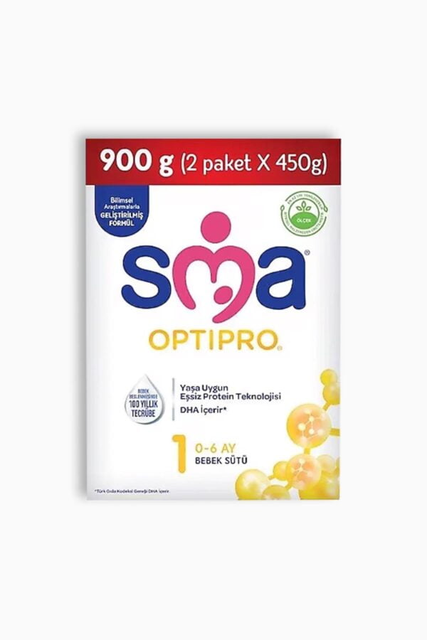 SMA OPTIPRO® Probiyotik Bebek Devam Sütü 1 1.2 Kg ( 1 ADET ) : حليب أطفال غني بالعناصر الغذائية لدعم نمو وتطور طفلك الصغير من عمر 0 إلى 6 أشهر