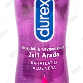 Durex Masaj Jeli 2in1 Aloe Vera: تدليك وترطيب في آن واحد