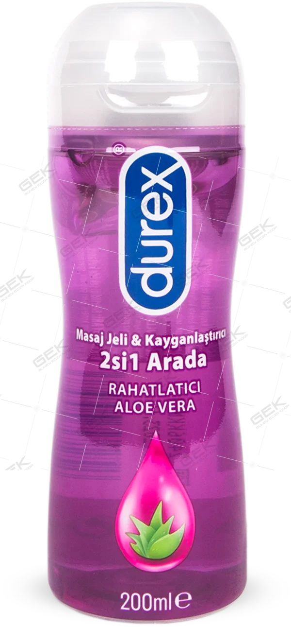 Durex Masaj Jeli 2in1 Aloe Vera: تدليك وترطيب في آن واحد