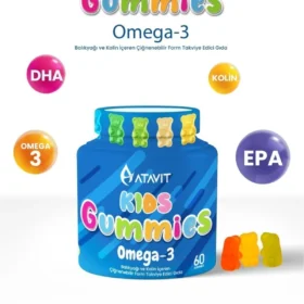 Atavit Kids Omega-3 60 Gummies زيت سمك للأطفال