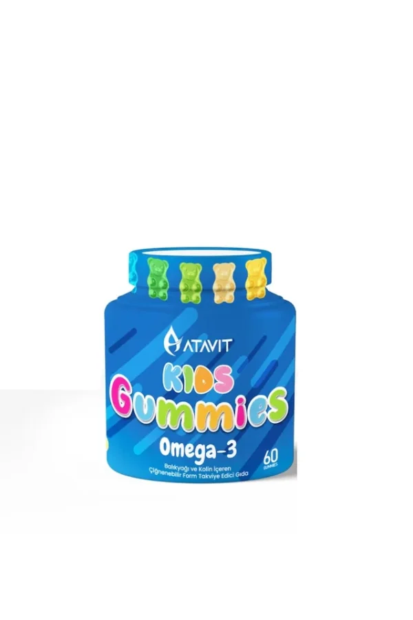 Atavit Kids Omega-3 60 Gummies زيت سمك للأطفال